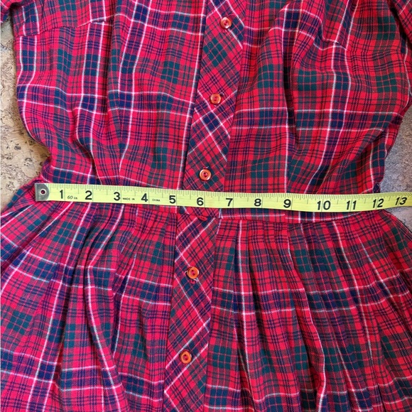 Vintage Plaid Dress - Picture 6 of 7